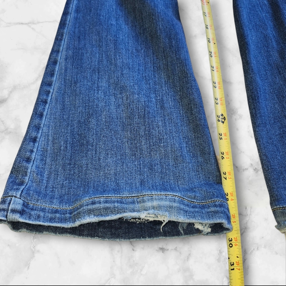 Judy Blue Trouser Flare Jeans - Picture 6 of 6